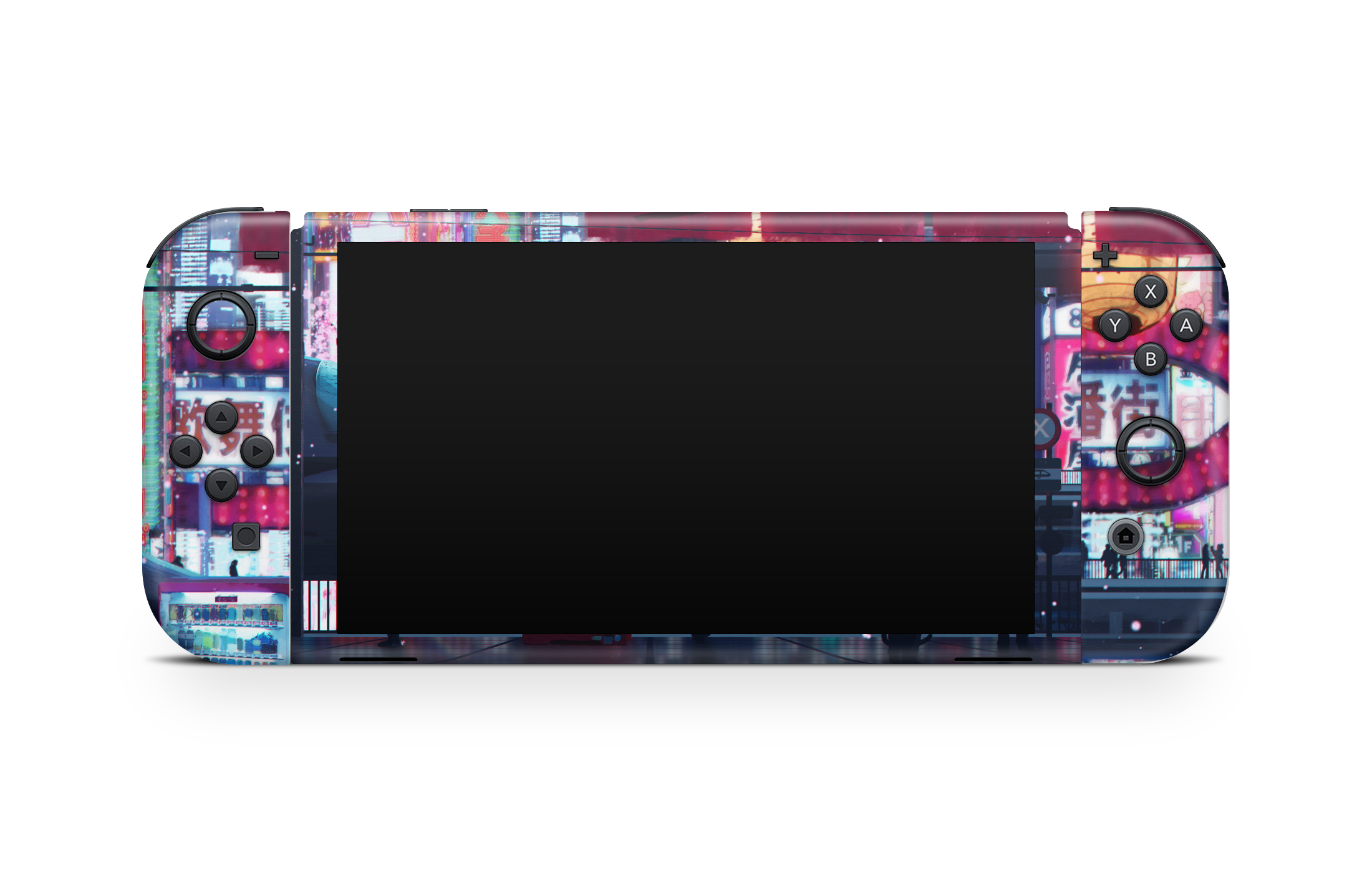 Nintendo Switch OLED Skin Cyberpunk Streets