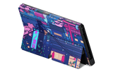 Nintendo Switch OLED Skin Cyberpunk Village