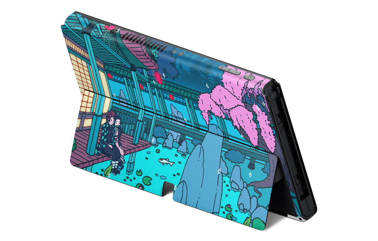 Nintendo Switch OLED Skin Slaying Estate