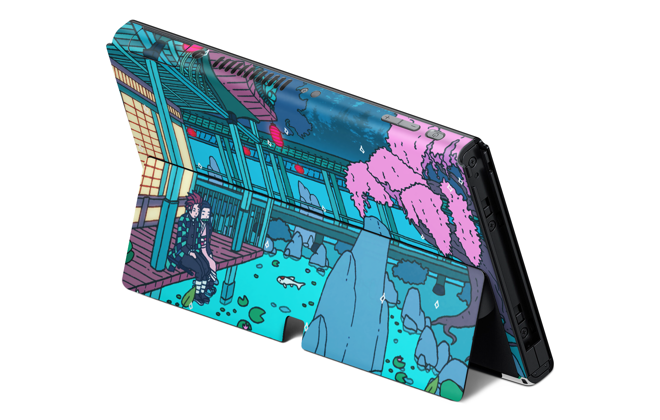 Nintendo Switch OLED Skin Slaying Estate