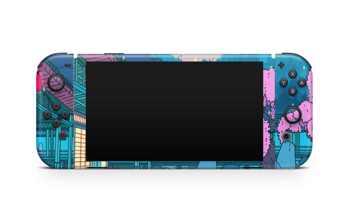 Nintendo Switch OLED Skin Slaying Estate