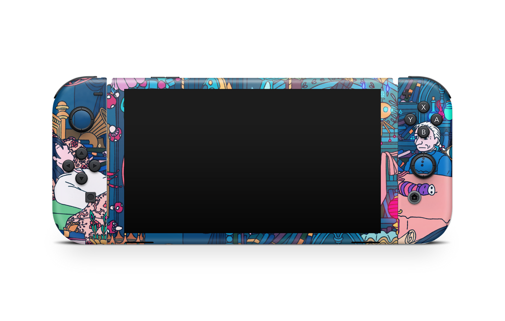 Nintendo Switch OLED Skin Howl's Room