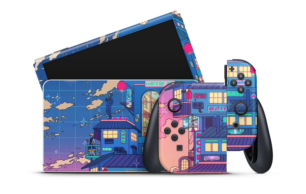 Nintendo Switch OLED Skin Hunter Inn