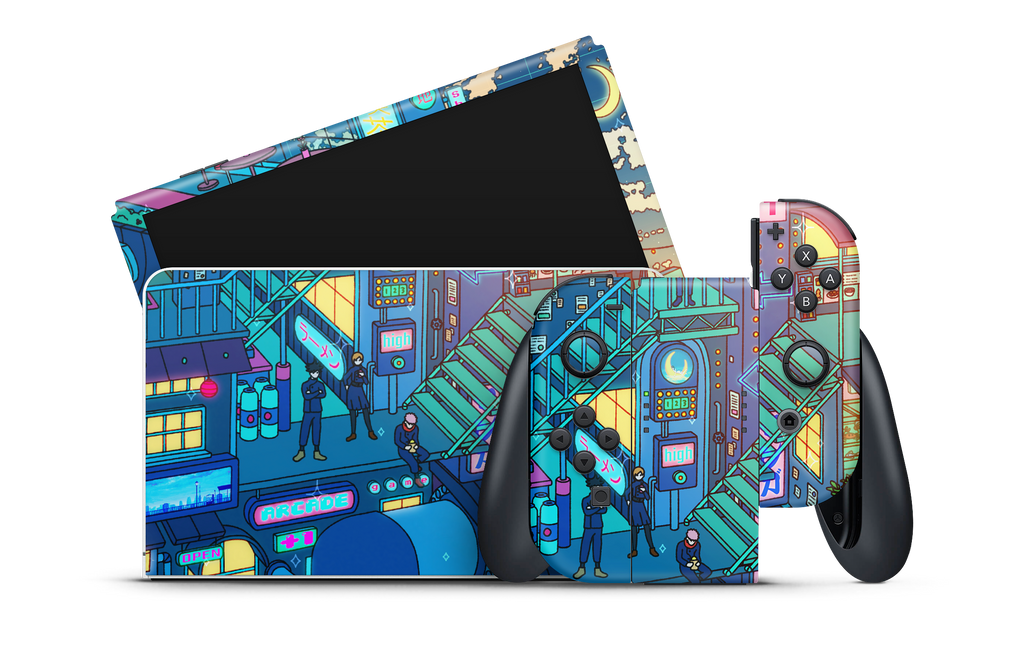Nintendo Switch OLED Skin JJK