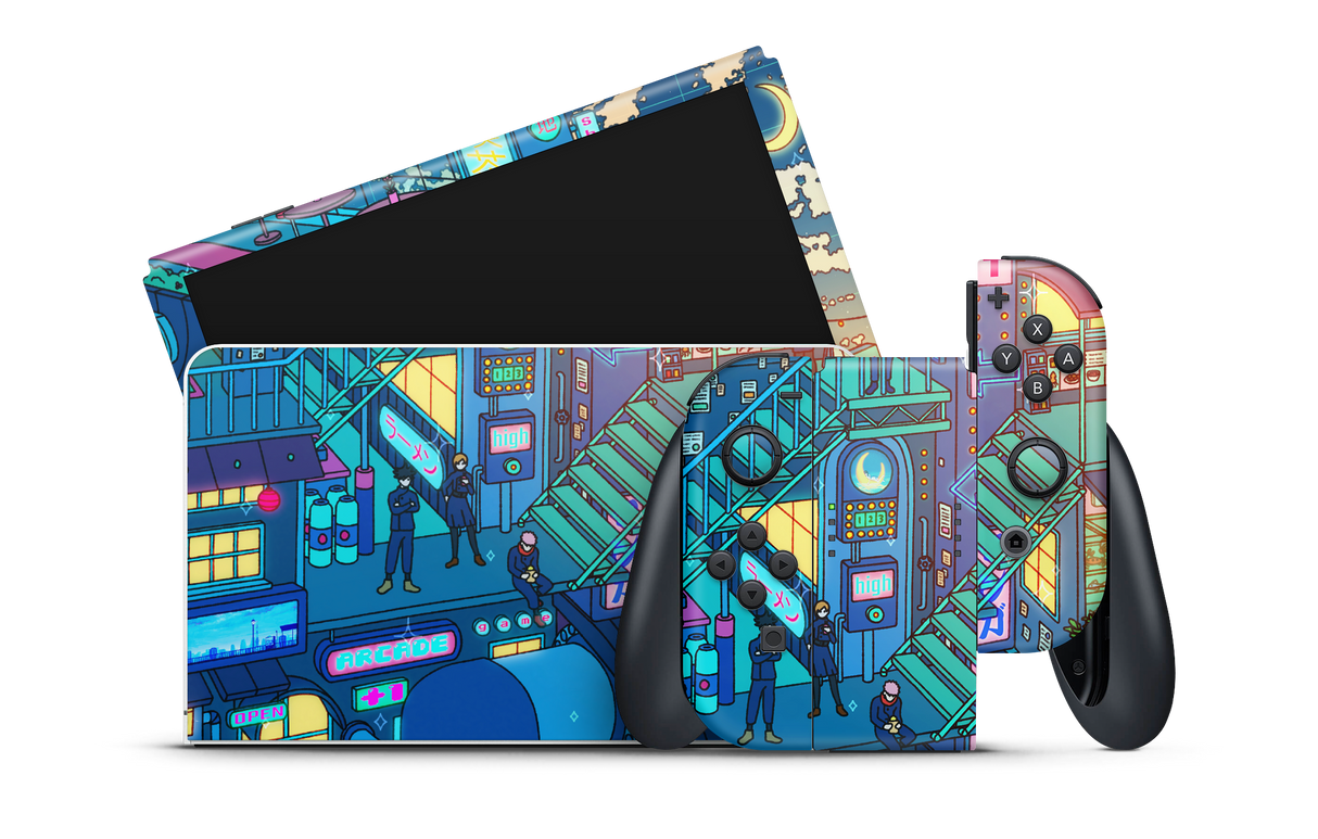 Nintendo Switch OLED Skin JJK