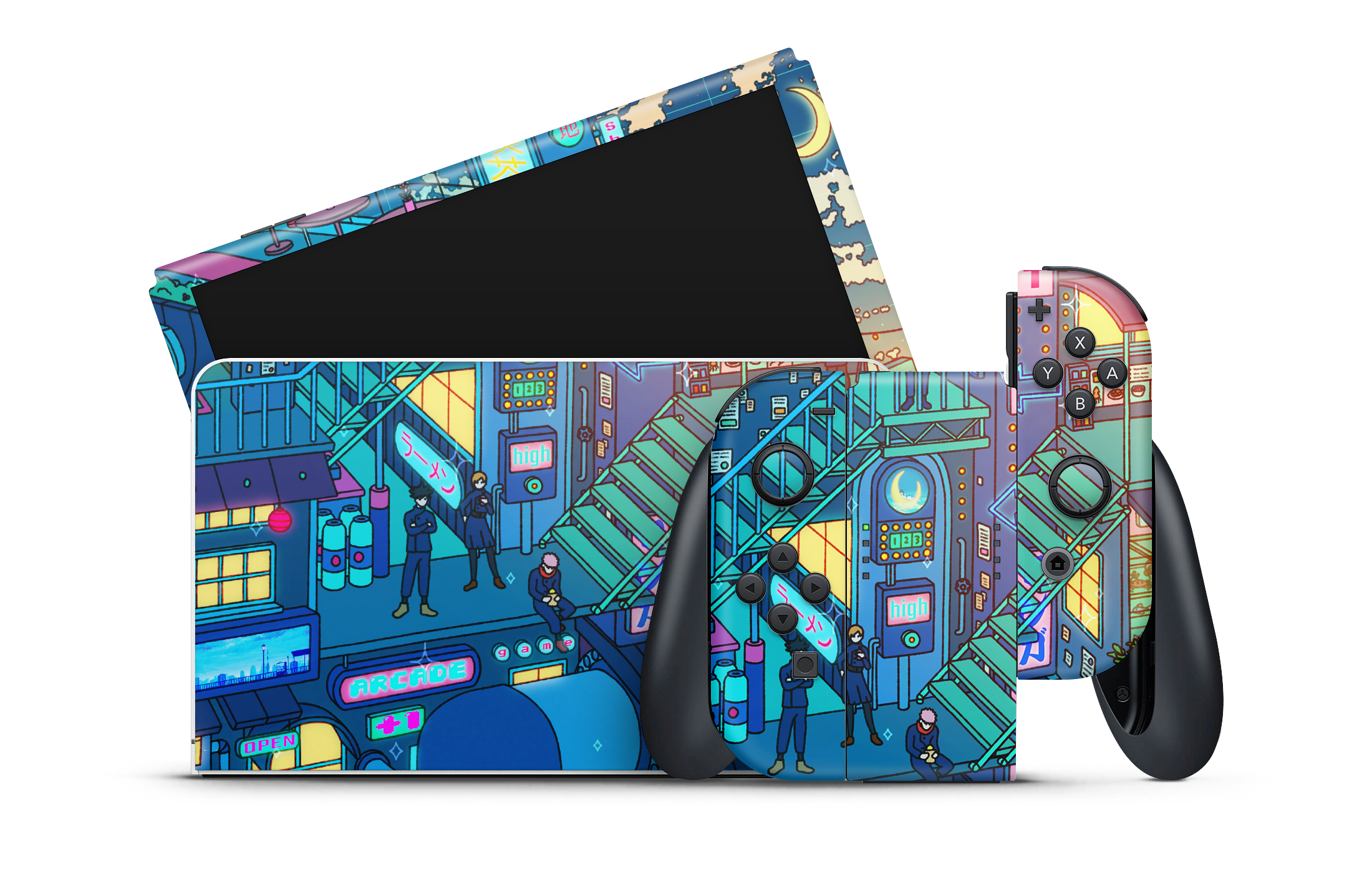 Nintendo Switch OLED Skin JJK