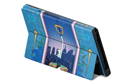 Nintendo Switch OLED Skin Kingdom LoFi