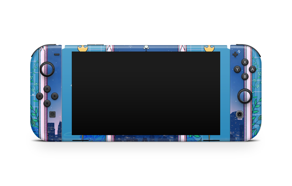 Nintendo Switch OLED Skin Kingdom LoFi