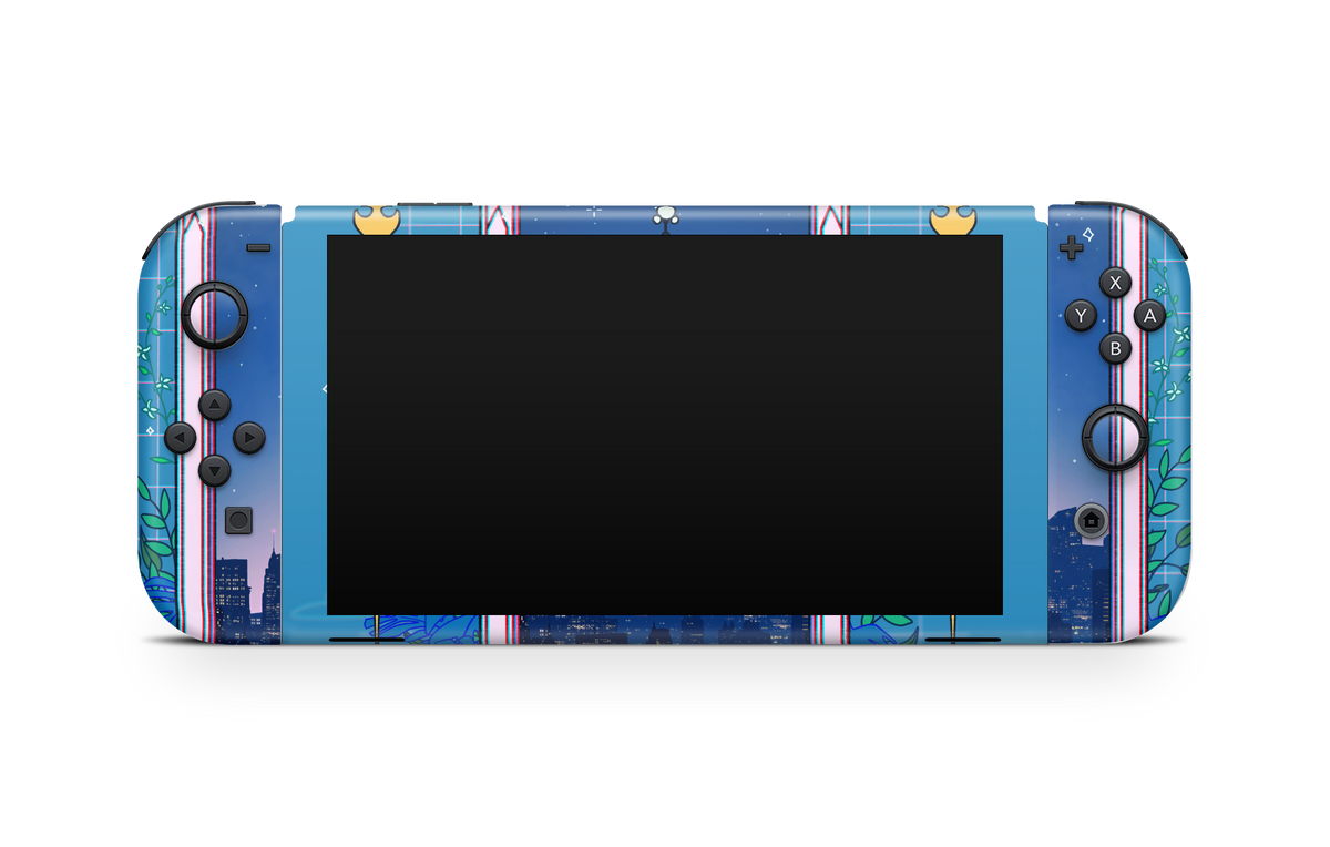 Nintendo Switch OLED Skin Kingdom LoFi