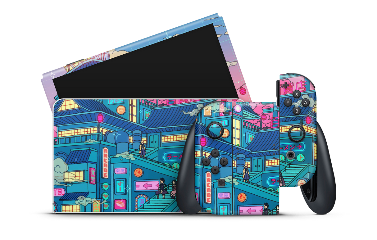 Nintendo Switch OLED Skin Lantern Festival