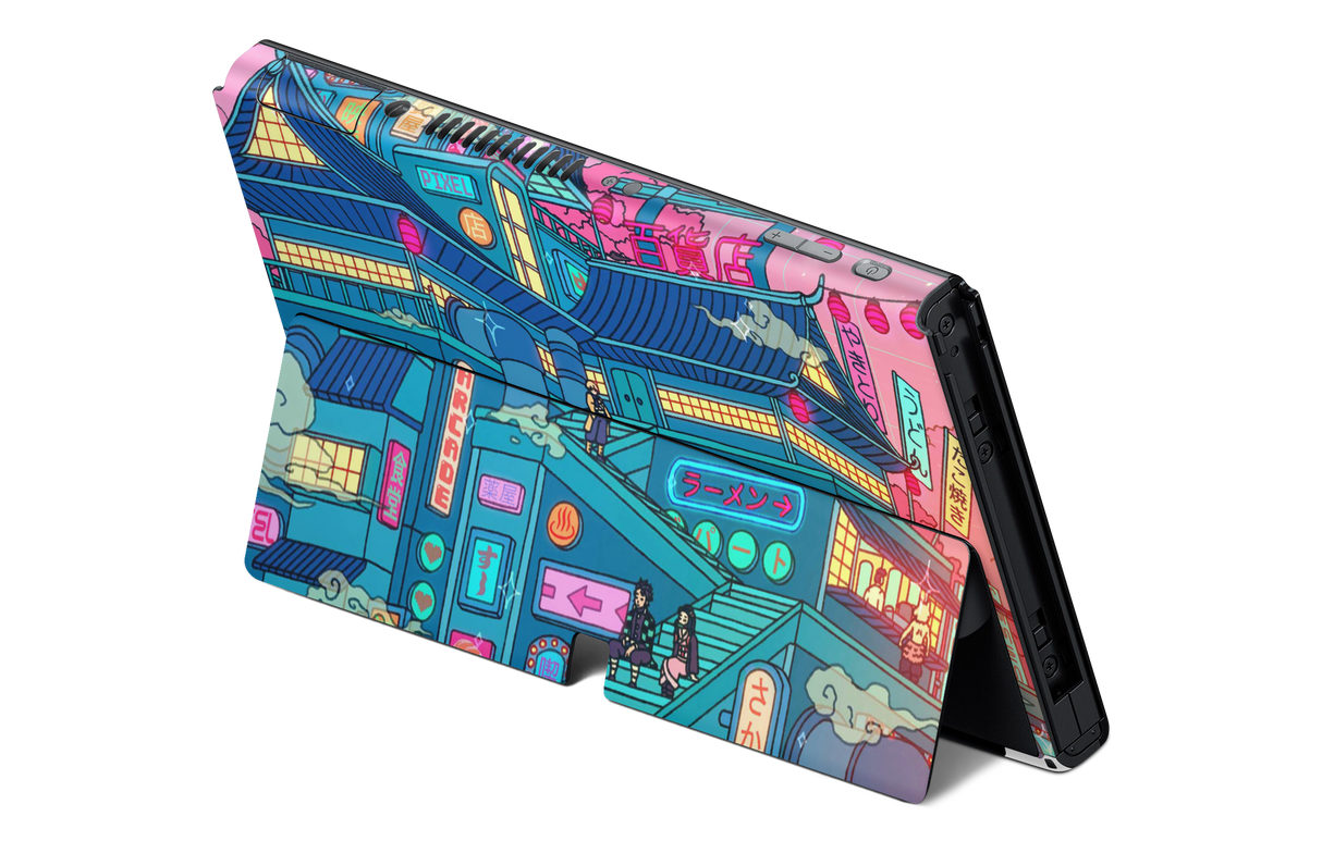 Nintendo Switch OLED Skin Lantern Festival