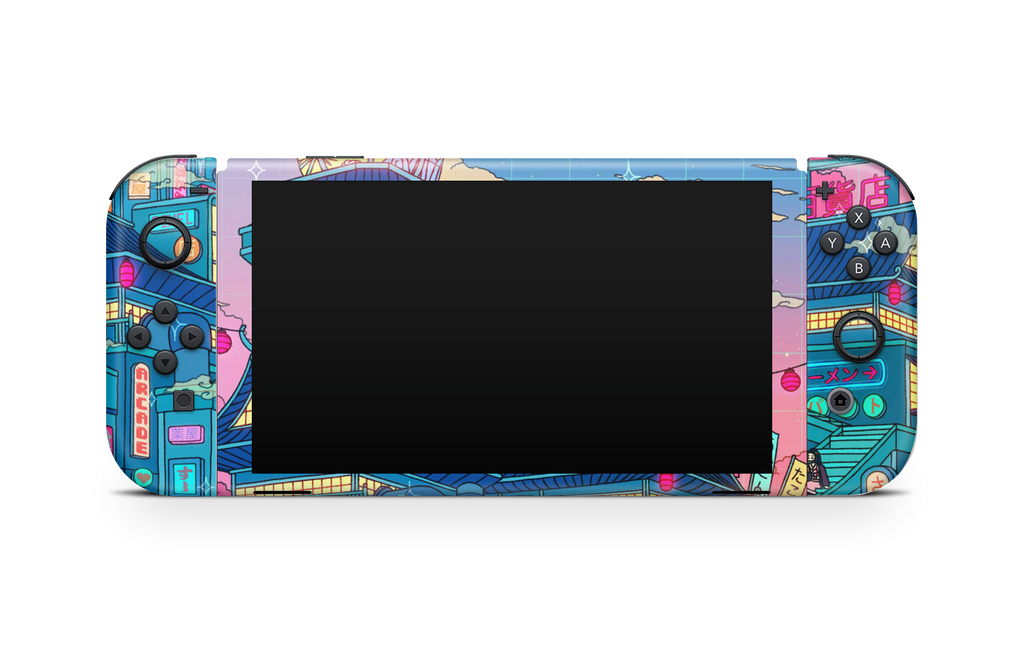 Nintendo Switch OLED Skin Lantern Festival