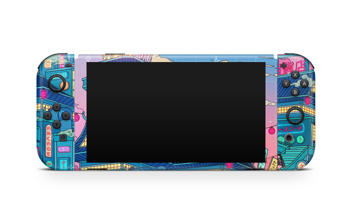 Nintendo Switch OLED Skin Lantern Festival