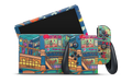 Nintendo Switch OLED Skin Moon festival