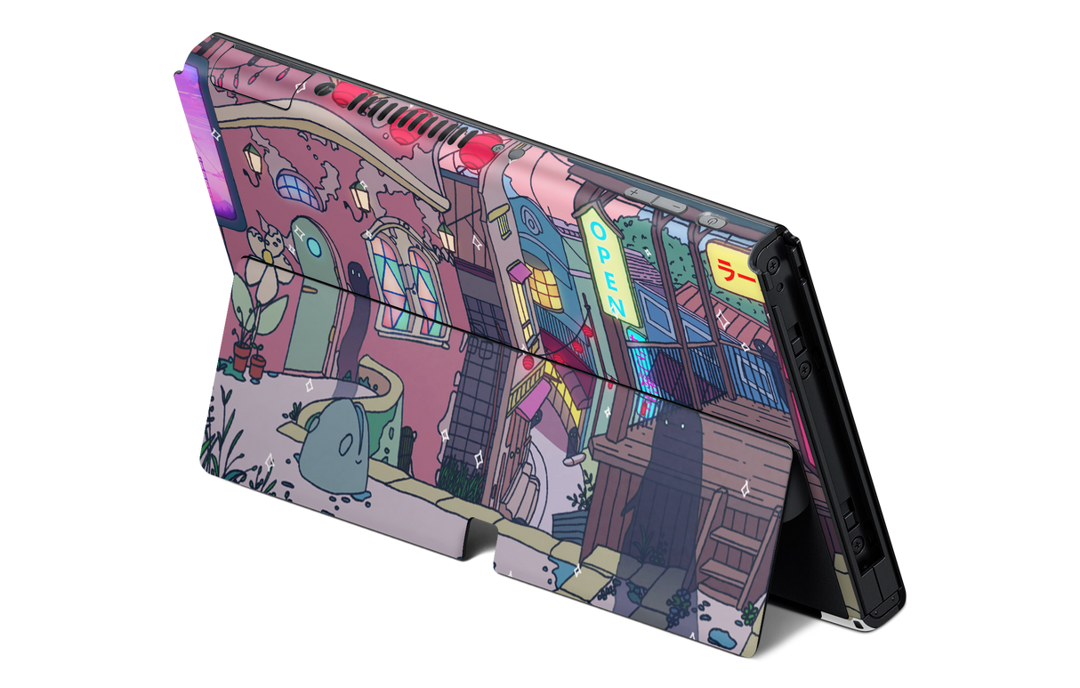 Nintendo Switch OLED Skin Away & Chill