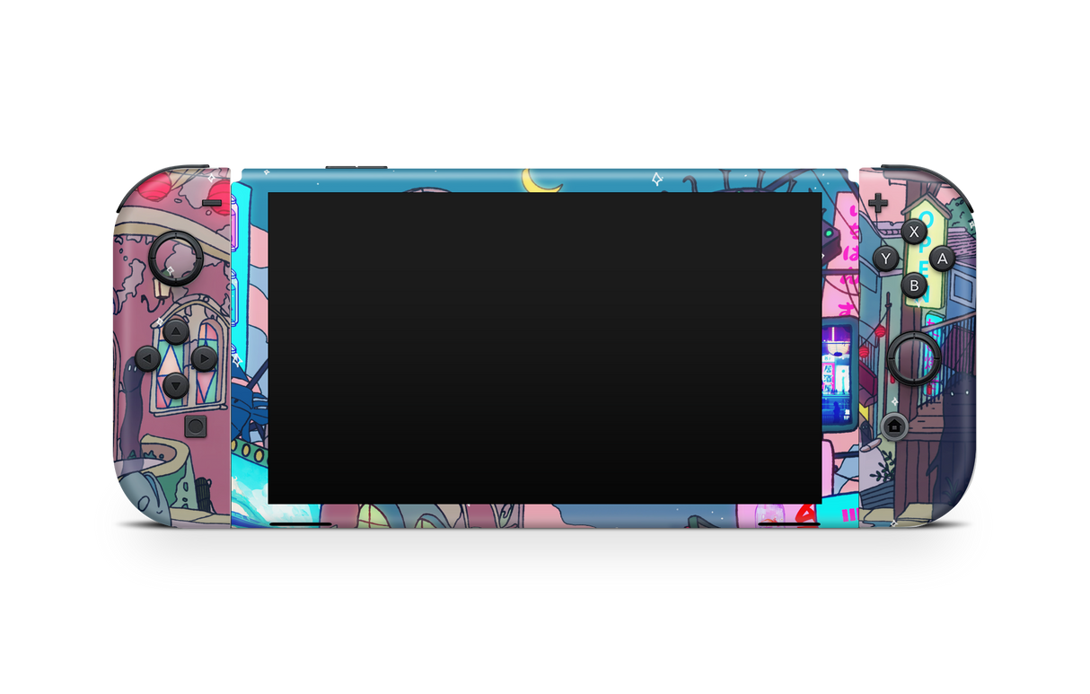 Nintendo Switch OLED Skin Away & Chill