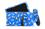 Nintendo Switch OLED Skin Cobalt Dog