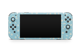 Nintendo Switch OLED Skin Daisy Blue