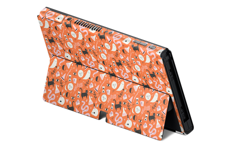 Nintendo Switch OLED Skin Halloween Pattern