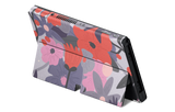 Nintendo Switch OLED Skin Purple Floral