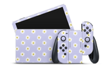 Nintendo Switch OLED Skin Trippy Daisy