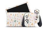 Nintendo Switch OLED Skin Wildwest Pattern