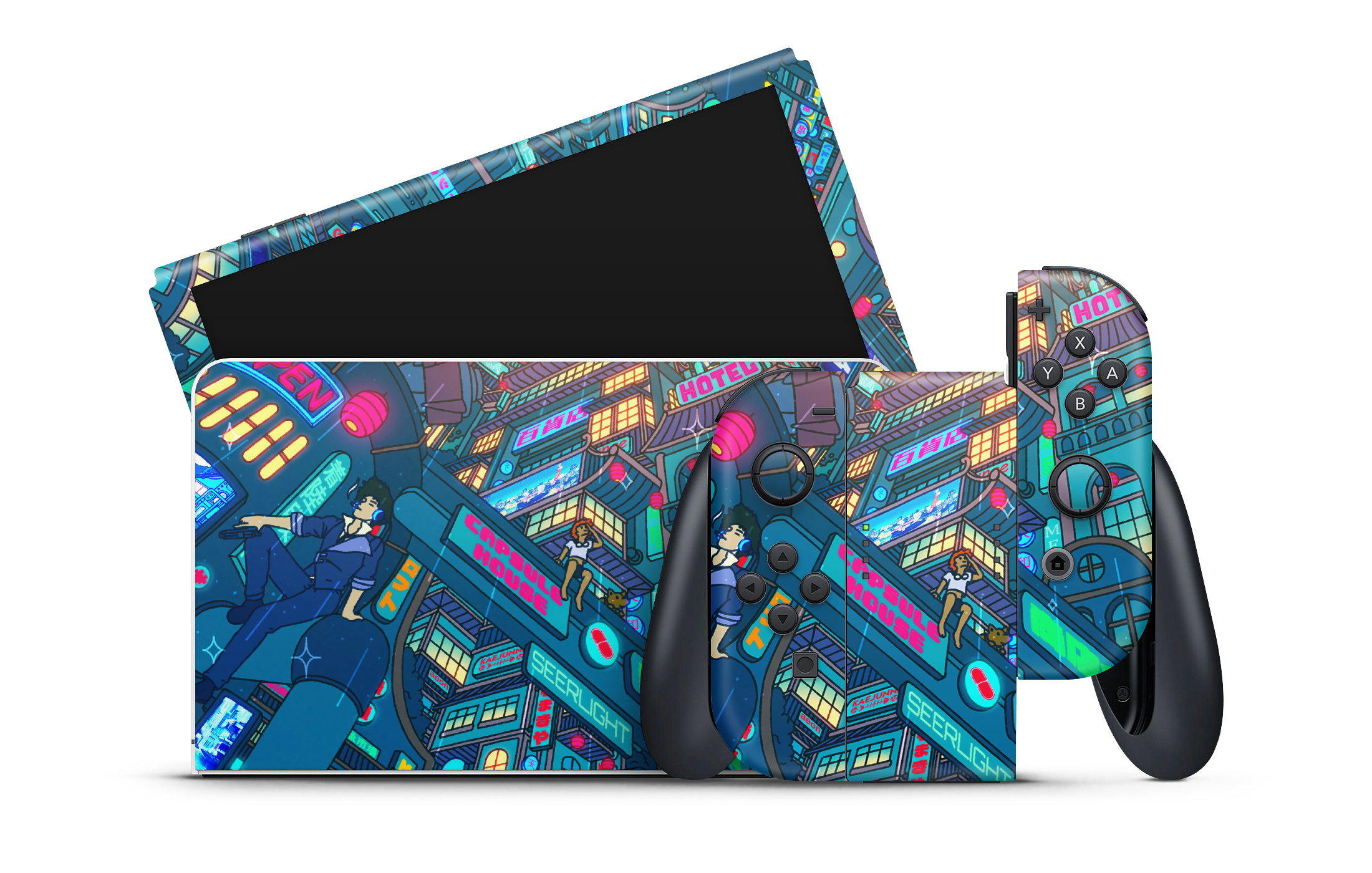Nintendo Switch OLED Skin High-Rise