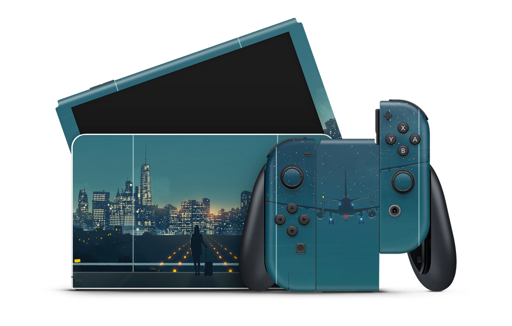 Nintendo Switch OLED Skin I'm Home