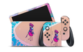 Nintendo Switch OLED Skin KH Waves