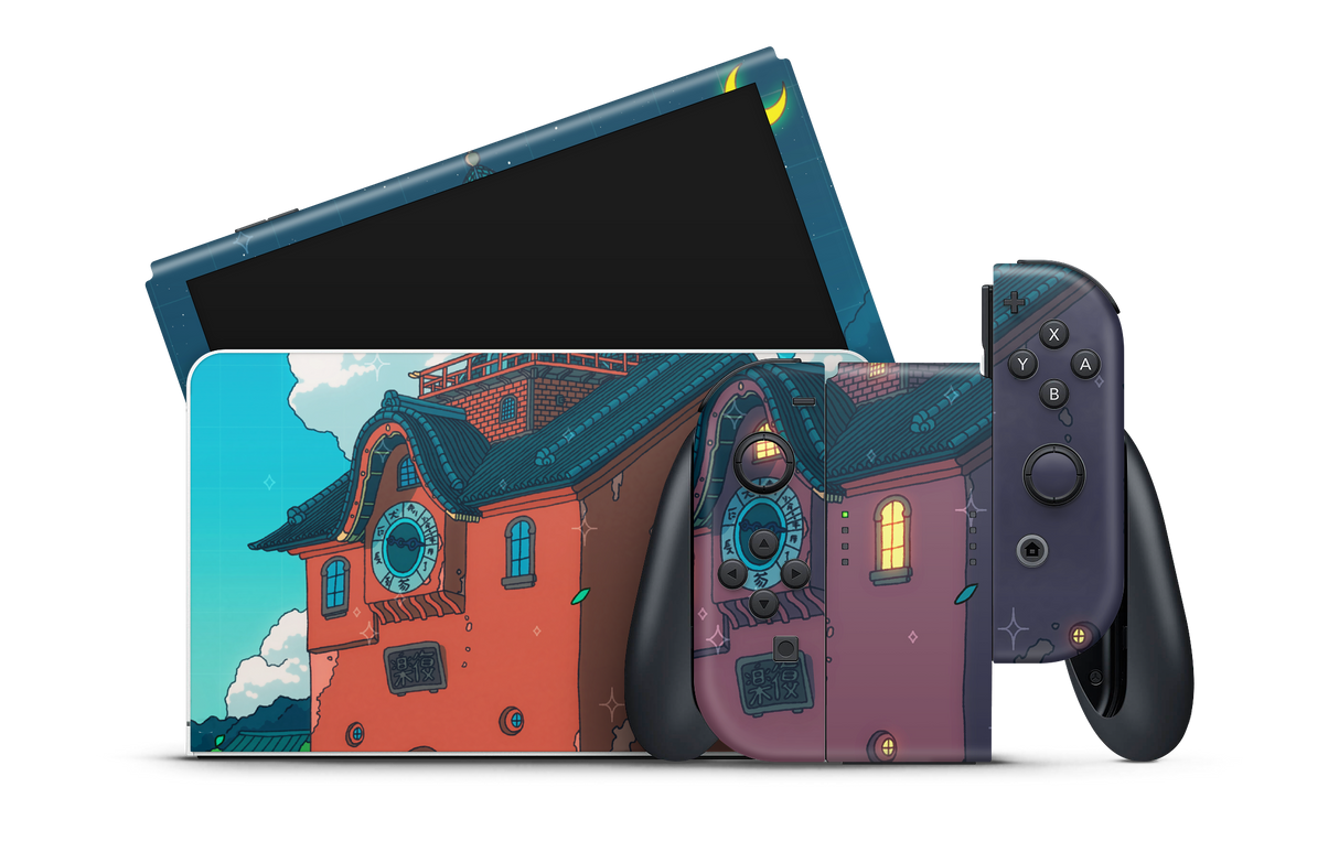 Nintendo Switch OLED Skin Spirited Entrace