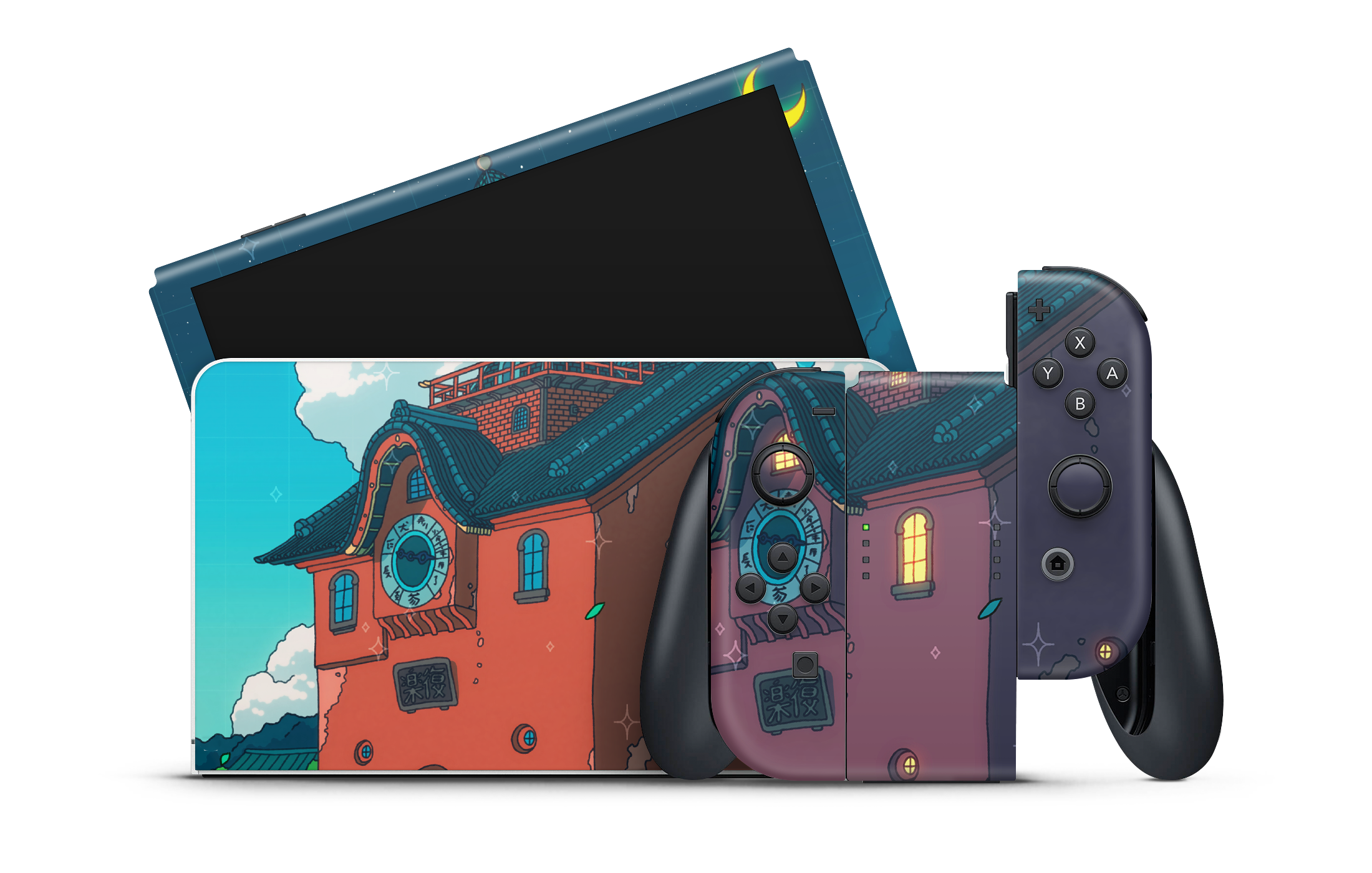 Nintendo Switch OLED Skin Spirited Entrace