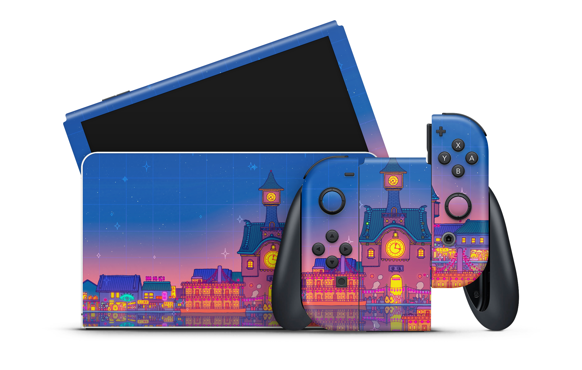Nintendo Switch OLED Skin Spirited Festival