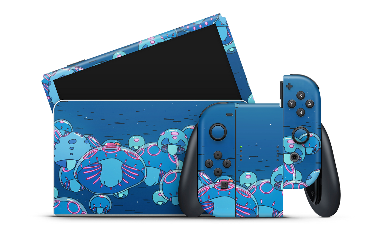 Nintendo Switch OLED Skin Under the Surface