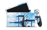 Nintendo Switch OLED Skin Waiting