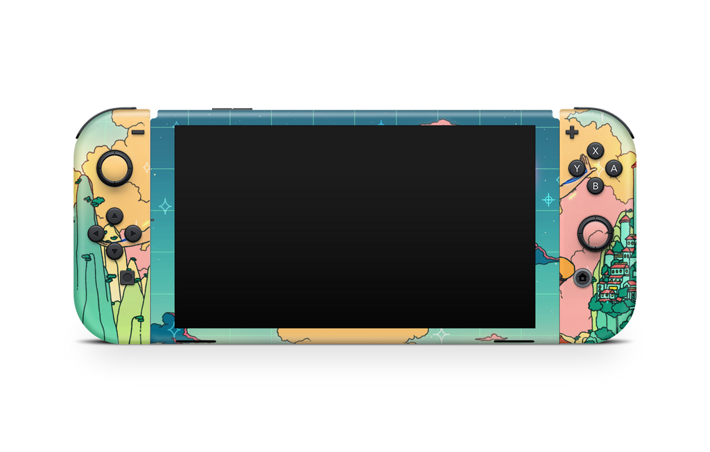 Nintendo Switch OLED Skin Aang Atla