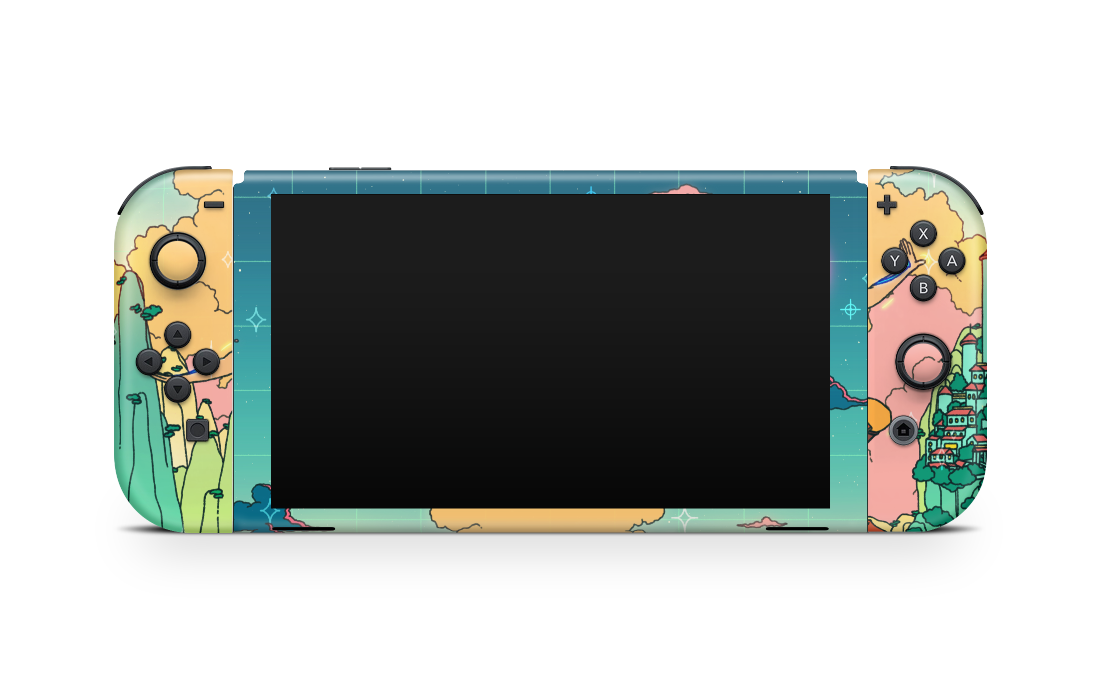 Nintendo Switch OLED Skin Aang Atla