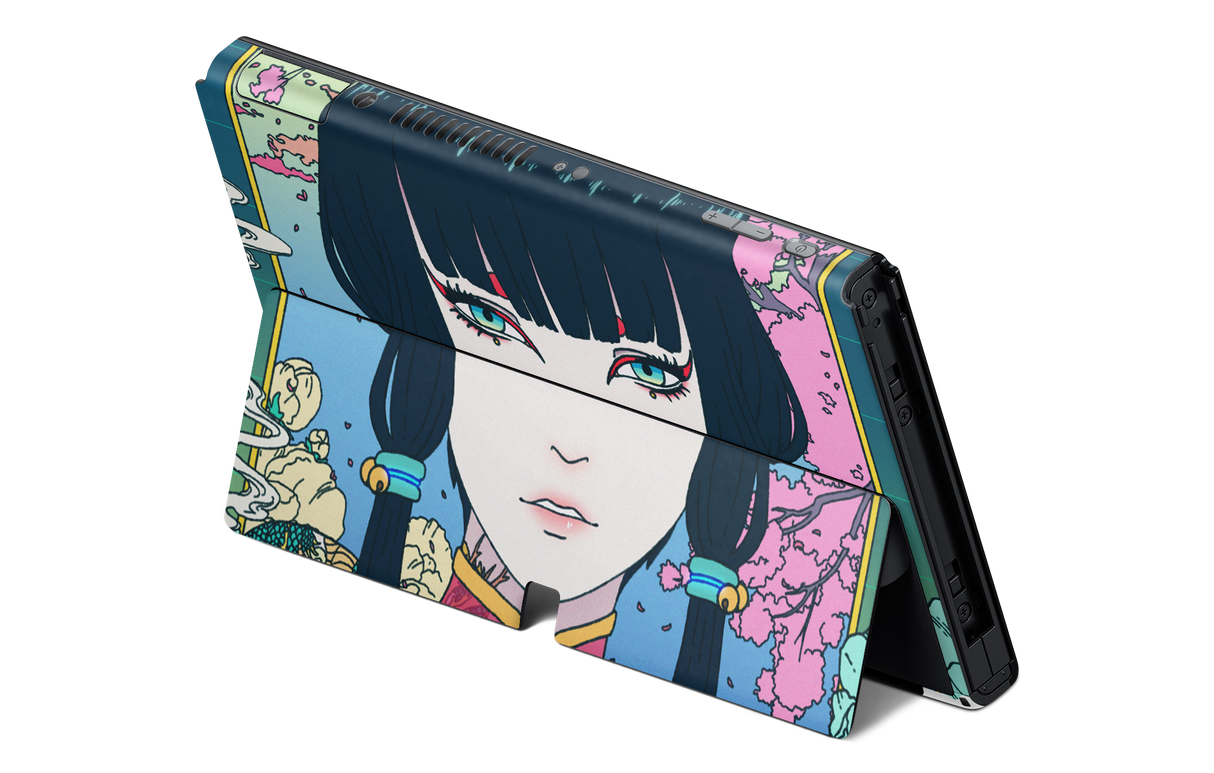 Nintendo Switch OLED Skin Kirisame