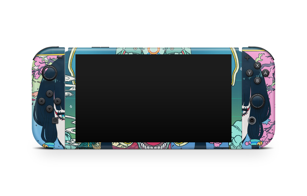 Nintendo Switch OLED Skin Kirisame