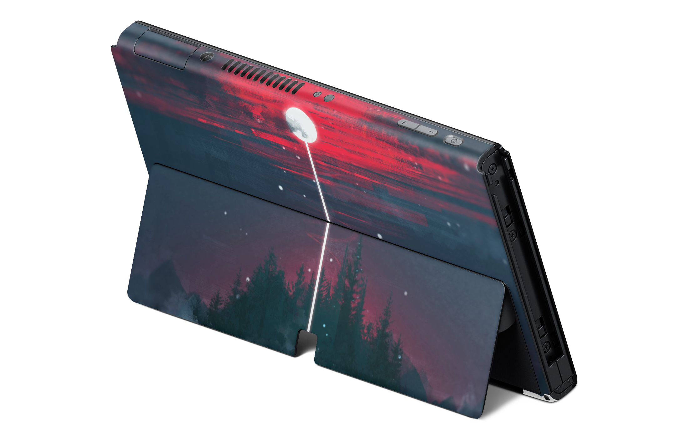 Nintendo Switch OLED Skin Lunar Dripping