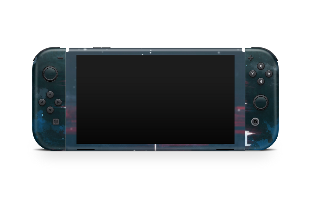 Nintendo Switch OLED Skin Lunar Dripping