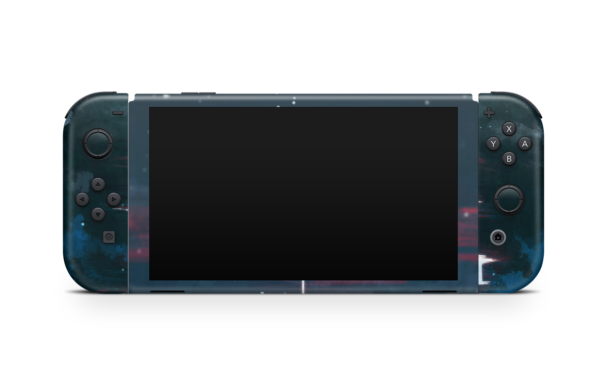 Nintendo Switch OLED Skin Lunar Dripping