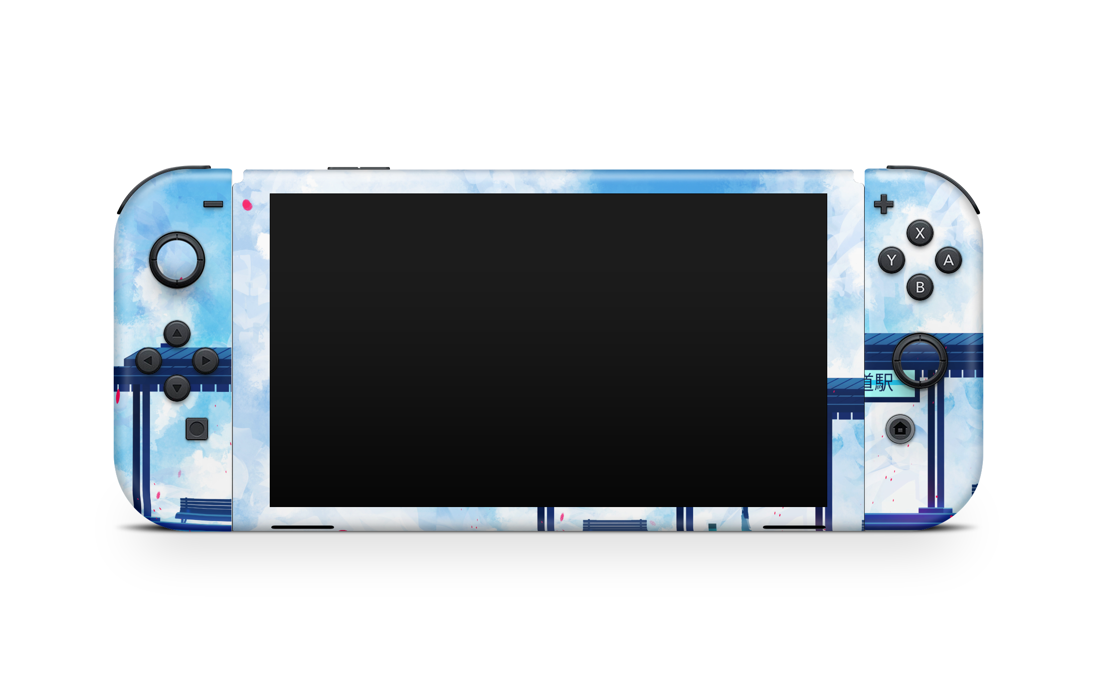Nintendo Switch OLED Skin Waiting
