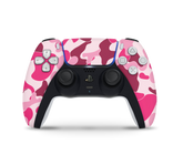 Playstation 5 Controller Ape Camo Pink