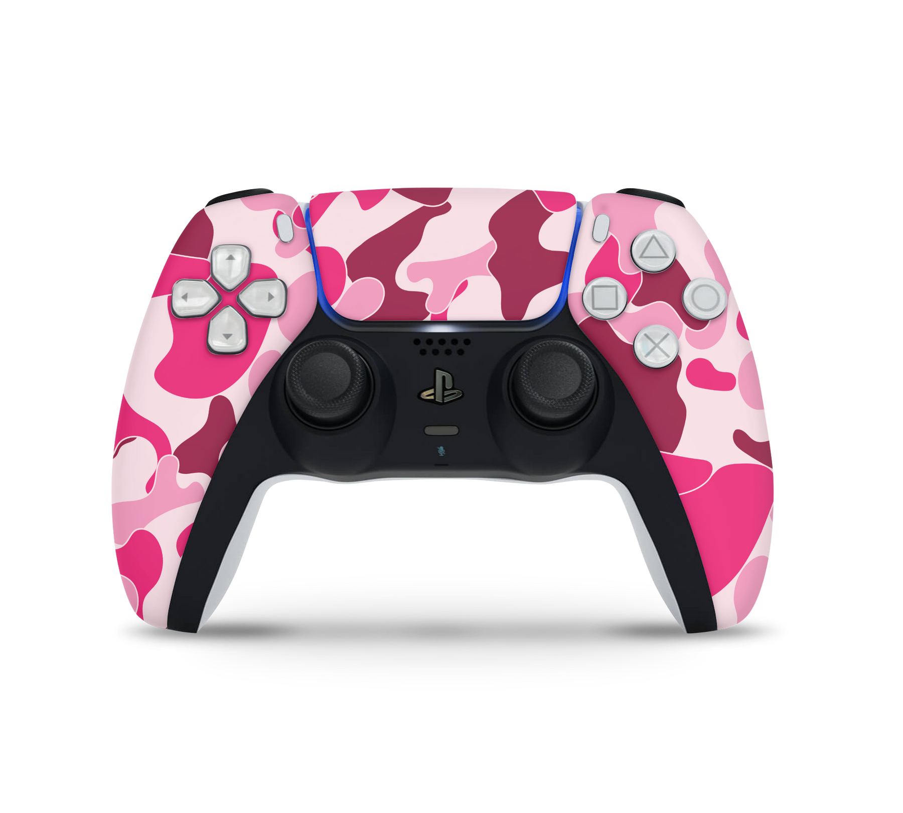 Pink Badazzled Controller Playstation 5 Controller Ape Camo Pink