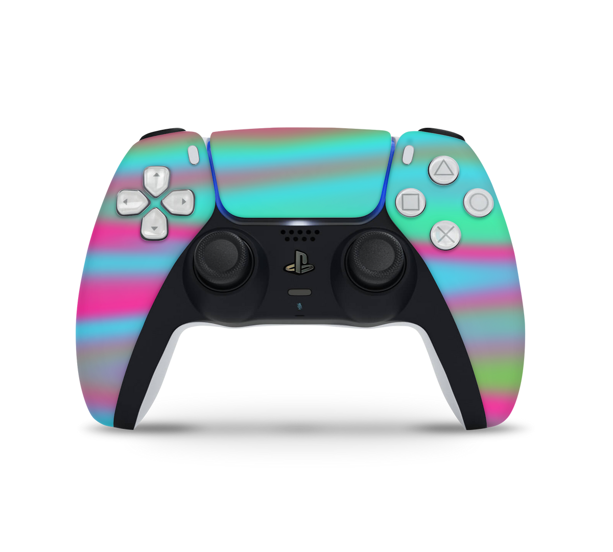 PlayStation 5 Controller Skin Electric Neon