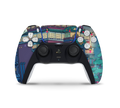 Playstation 5 Controller Skin Bathhouse Night