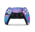 Playstation 5 Controller Skin Cyberpunk Village