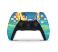 Playstation 5 Controller Skin Girl on the Moon