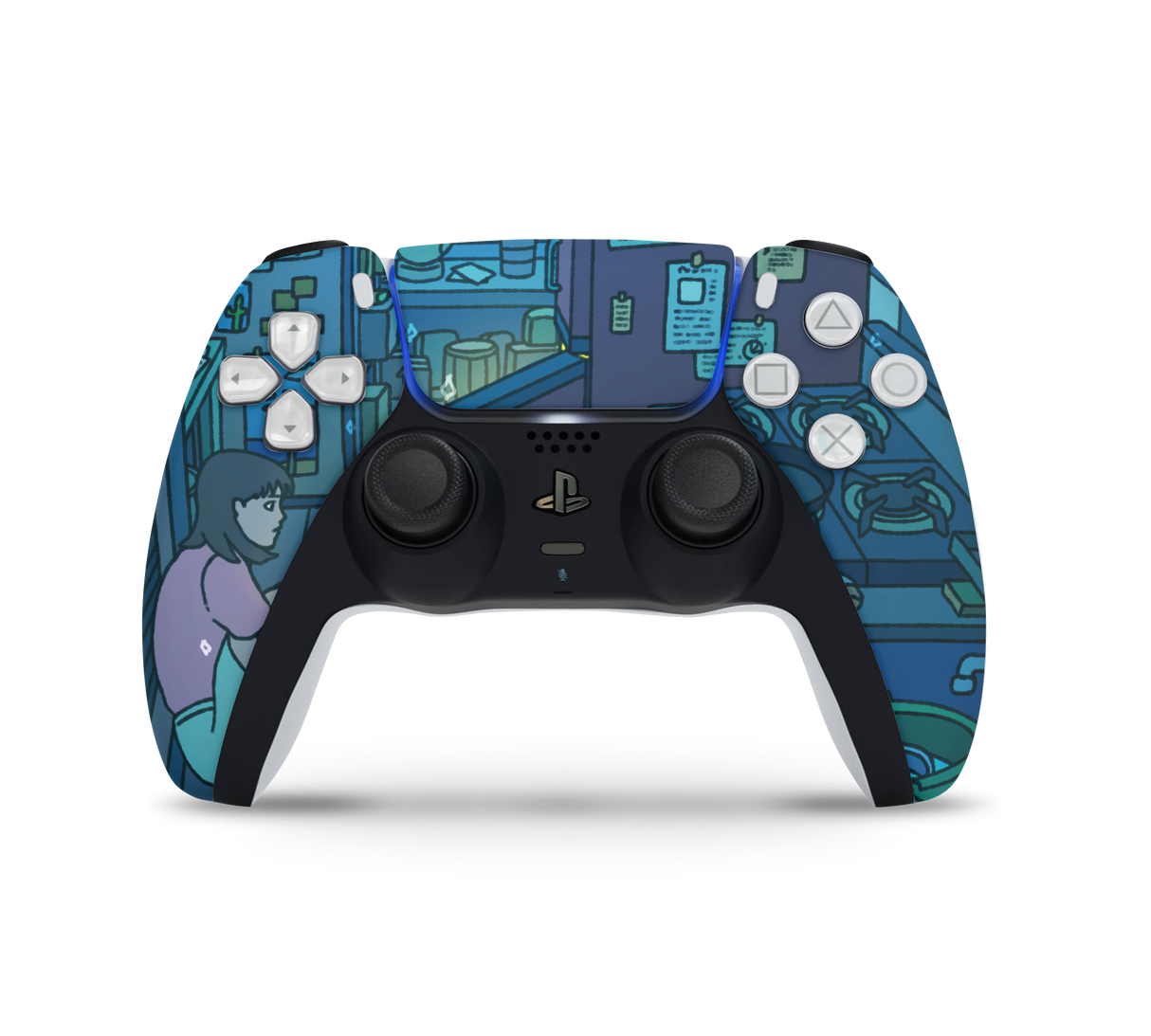 Playstation 5 Controller Skin Perfect Blue