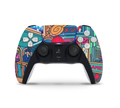 Playstation 5 Controller Skin Moon festival
